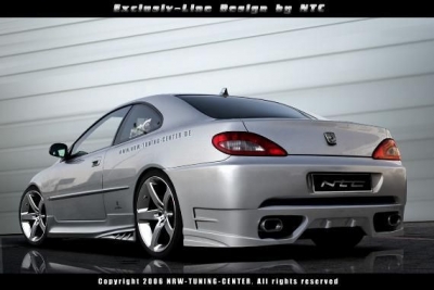 Peugeot 406 Coupe rear bumper Exclusiv-Line