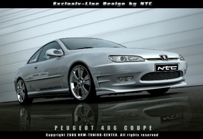 Peugeot 406 Coupe Frontstostange Exclusiv-Line 2