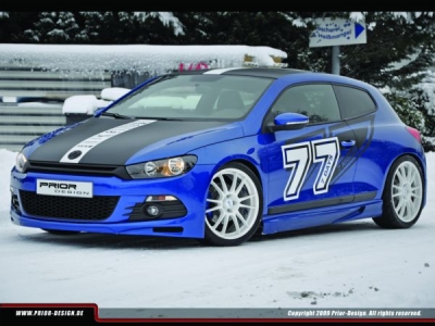 VW Scirocco side skirts Prior-Design