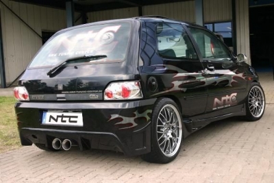 Renault Clio 1 rear bumper Japan - DESIGN