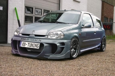 Renault Clio 2 front bumper X-Treme