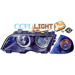 BMW Designscheinwerf.Set  E46, 3-Reihe (E46) Lim./Touring 98-01, 1214480