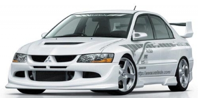 Lancer Evo-VIII Front Half-Spoiler (Urethane)