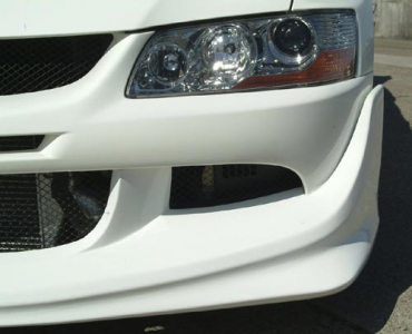 LAncer Evo-VIII Front Half-Spoiler (Carbon)