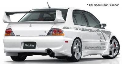 Lancer Evo-VIII Heckstostangen Flgel (FRP)