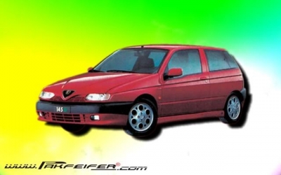 Side skirts left + right, Alfa Romeo 145 - 146