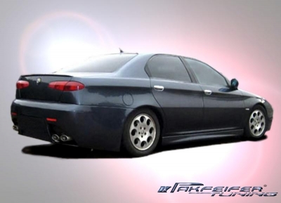 Rear bumper with alu mesh grill, Alfa Romeo 166