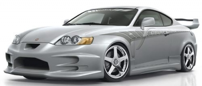 Tiburon (Hyundai Coup) 03+ Side Skirts