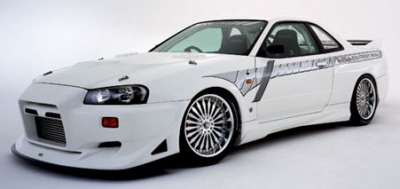 Skyline R34 GT-R Side Skirts