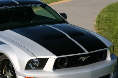 Mustang D1-GT Hood (Carbon Fiber)