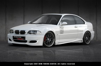 BMW E46 Frontstostange Prior-DESIGN