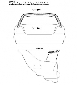 Rear spoiler 