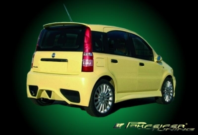 Fiat Panda - Rear bumper with alu mesh grill
