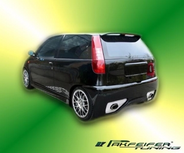 Fiat Punto, Dachspoiler mit Bremsleuchte 35 LED