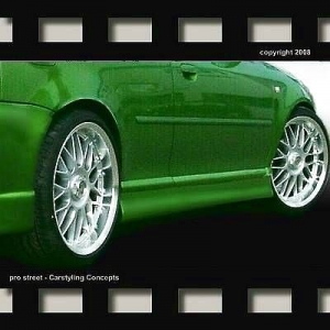 RS Side skirt - Audi A3 Typ 8L