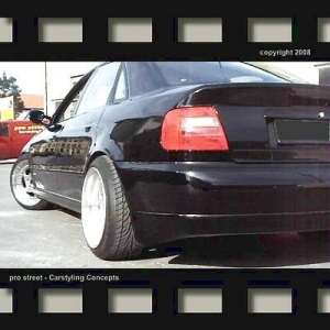 clean Look Heckschrzenansatz - Audi A4 Typ B5