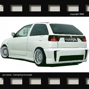 Race Look Rear bumper - Seat Ibiza till Bj.2000