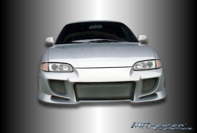 Front bumper with mesh grill