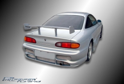 Rear bumper with mesh grill