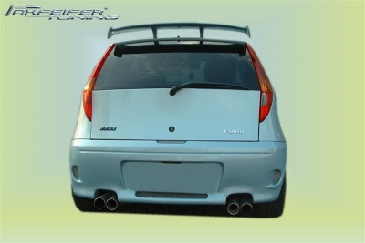 Fiat Punto, Rear bumper with alu mesh grill style B