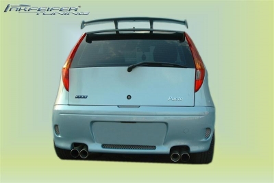 Fiat Punto, Heckschrze mit Alugitter style B