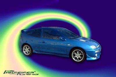 Mazda 323C Side skirts left + right