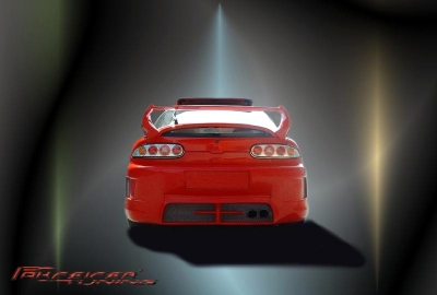 Mazda MX-3, Heckschrze \