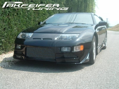 Nissan 300ZX - Front spoiler + alu mesh grill with air intake
