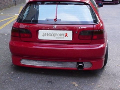 Rear under spoiler V2 Honda Civic 92-95 HB