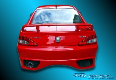 Peugeot 406, Heckschrze