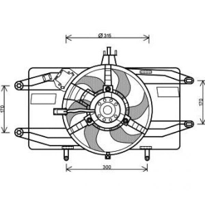 Fiat Elektrolfter Kpl.  Doblo, 3485116