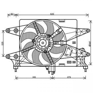Fiat Elektrolfter Kpl.  Doblo, 3485118