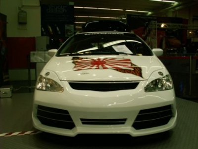 Invader Front bumper Honda Civic from 2001