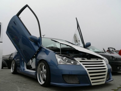 MaxMad-Look Front bumper Honda Civic from 2001