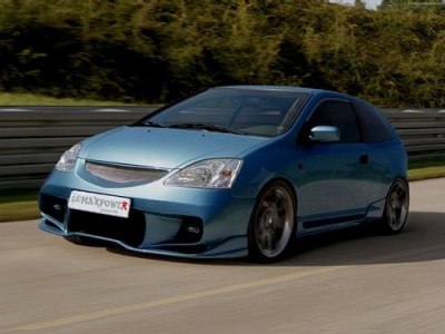 Radical V2 Front bumper Honda Civic from 2001