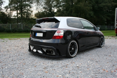 NewStyle Rear bumper Honda Civic from 2001