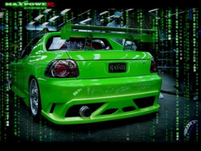 NewStyle Rear bumper Honda CRX Targa