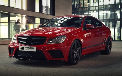 Mercedes C-Class Coup PD Black Edition Kit