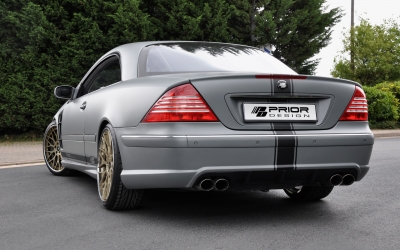 Mercedes CL Heckstostange PRIOR-DESIGN