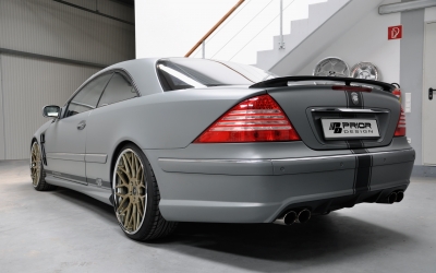 Mercedes CL Heckstostange PRIOR-DESIGN