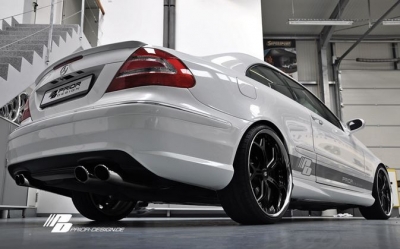 Mercedes CLK PD63 W209 Heckstostange PRIOR-DESIGN