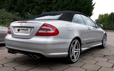 Mercedes CLK PD63 W209 Heckstostange PRIOR-DESIGN