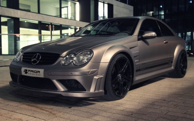 Mercedes CLK PD W209 BLACK EDITION Widebody Aerodynamic-Kit