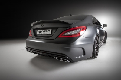 Mercedes CLS W218 Prior-Design PD550 Black Edition Heckstostange