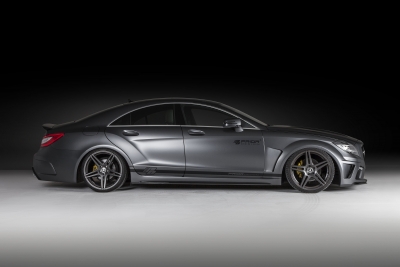 Mercedes CLS W218 Prior-Design PD550 Black Edition Heckstostange