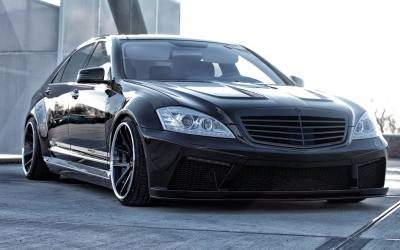 Mercedes S-Klasse (W221) PRIOR-DESIGN Black Edition V2 Widebody Kit