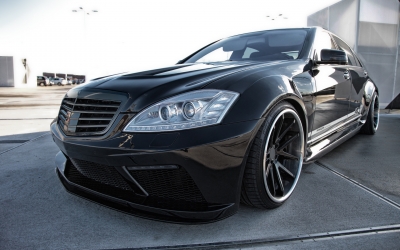 Mercedes S-Klasse (W221) PRIOR-DESIGN Black Edition V2 Widebody Kit