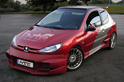Peugeot 206 Frontstostange DTS