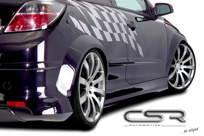 Side skirts Opel Astra H