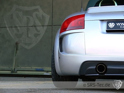 Rear bumper A1 duplex, Audi TT 8N